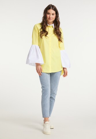 MYMO Blouse in Geel