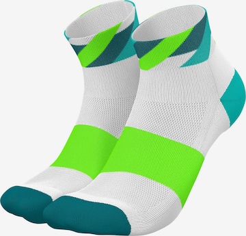 INCYLENCE Athletic Socks 'LOOPS SHORT' in Green: front