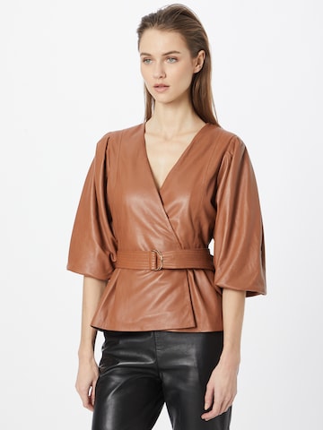 Ibana Blouse 'Tallie' in Brown: front