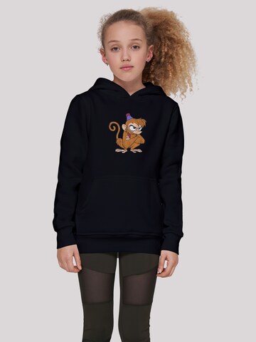 F4NT4STIC Sweatshirt 'Disney Aladdin Classic Angry Abu' in Black: front