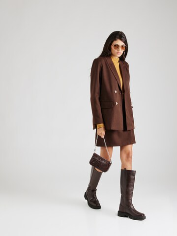VILA Skirt in Brown