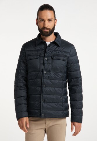 DreiMaster Klassik Between-Season Jacket in Blue: front