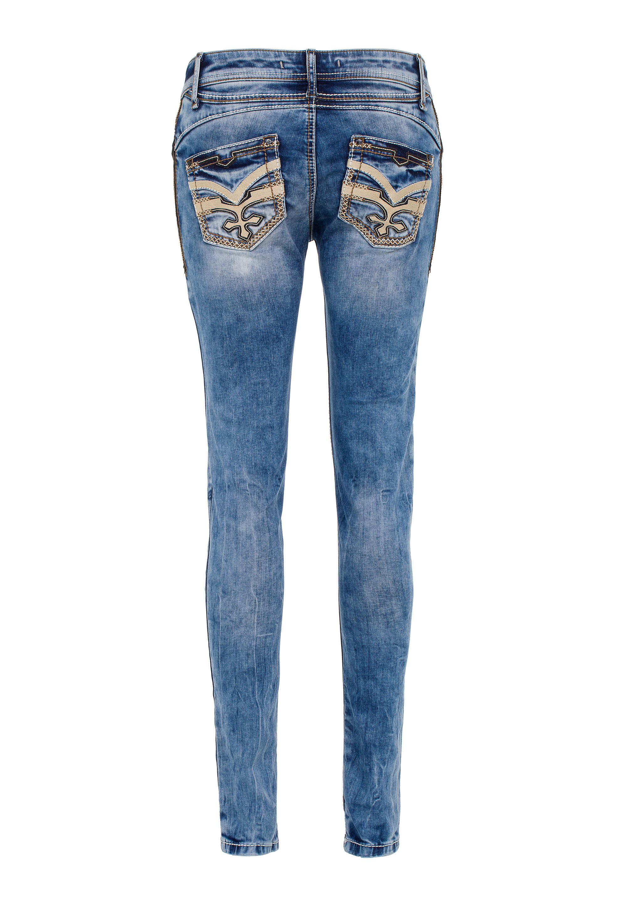 CIPO & BAXX Jeans WD380 in Blau 