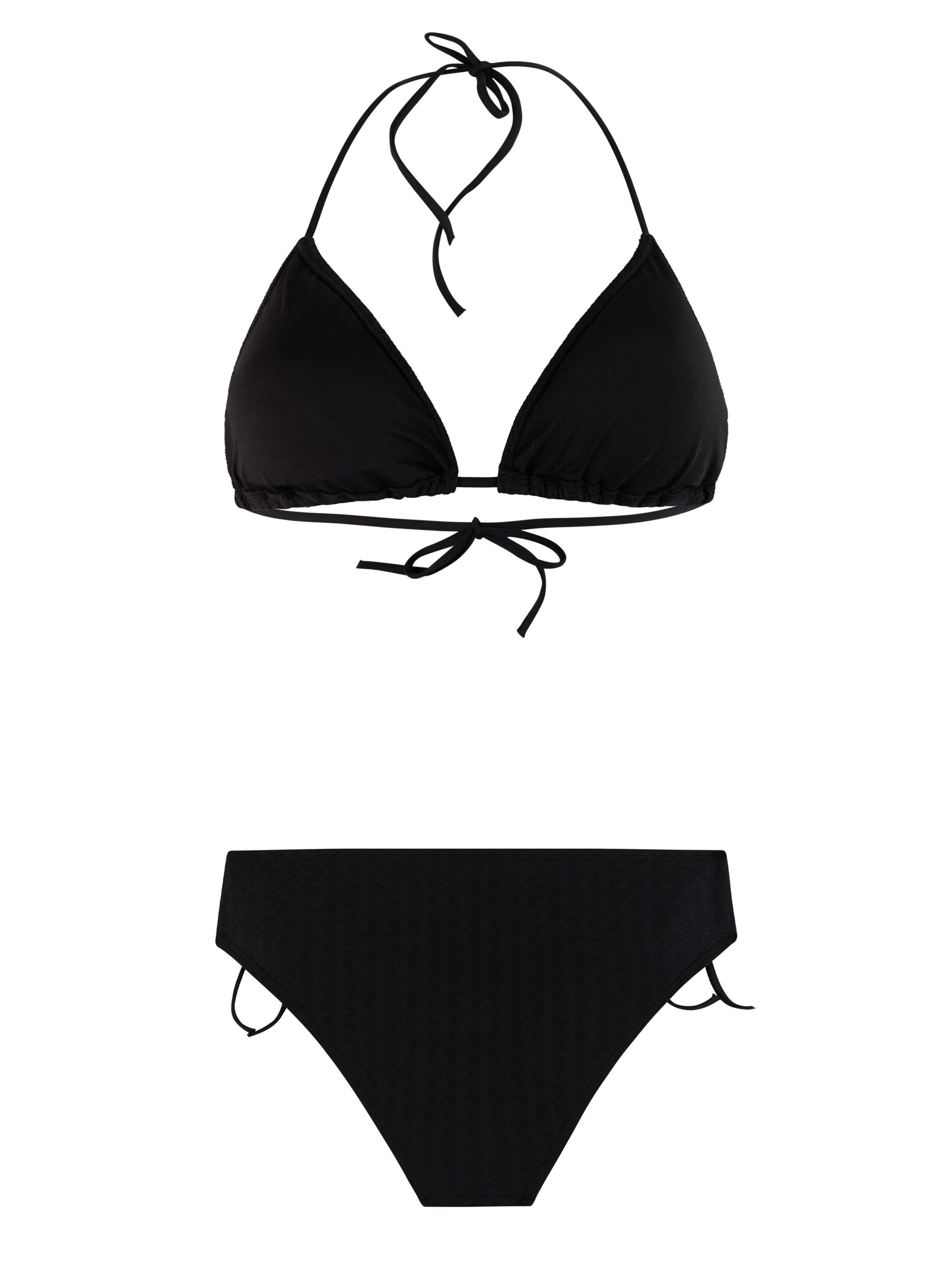 PROTEST Triangel Bikini 'PRTExit'‌‌‌‌‌‌‌‌‌ in Schwarz