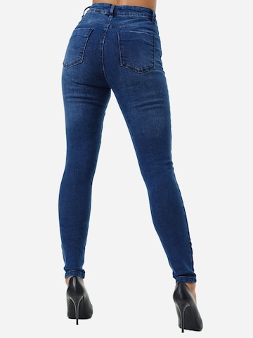 Skinny Jeans 'F101' di Tazzio in blu
