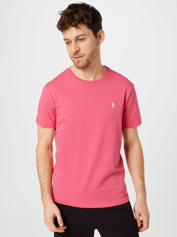 Polo Ralph LaurenRegular Fit Majica - roza boja: prednji dio
