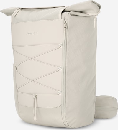 Kapten & Son Backpack 'Banff' in Cream / Kitt / Dark grey, Item view