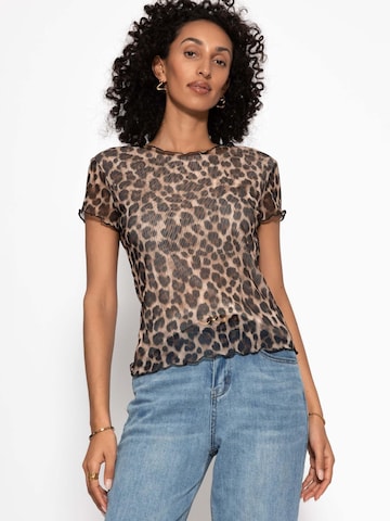 SASSYCLASSY Shirt‌ in Braun: Vorderseite