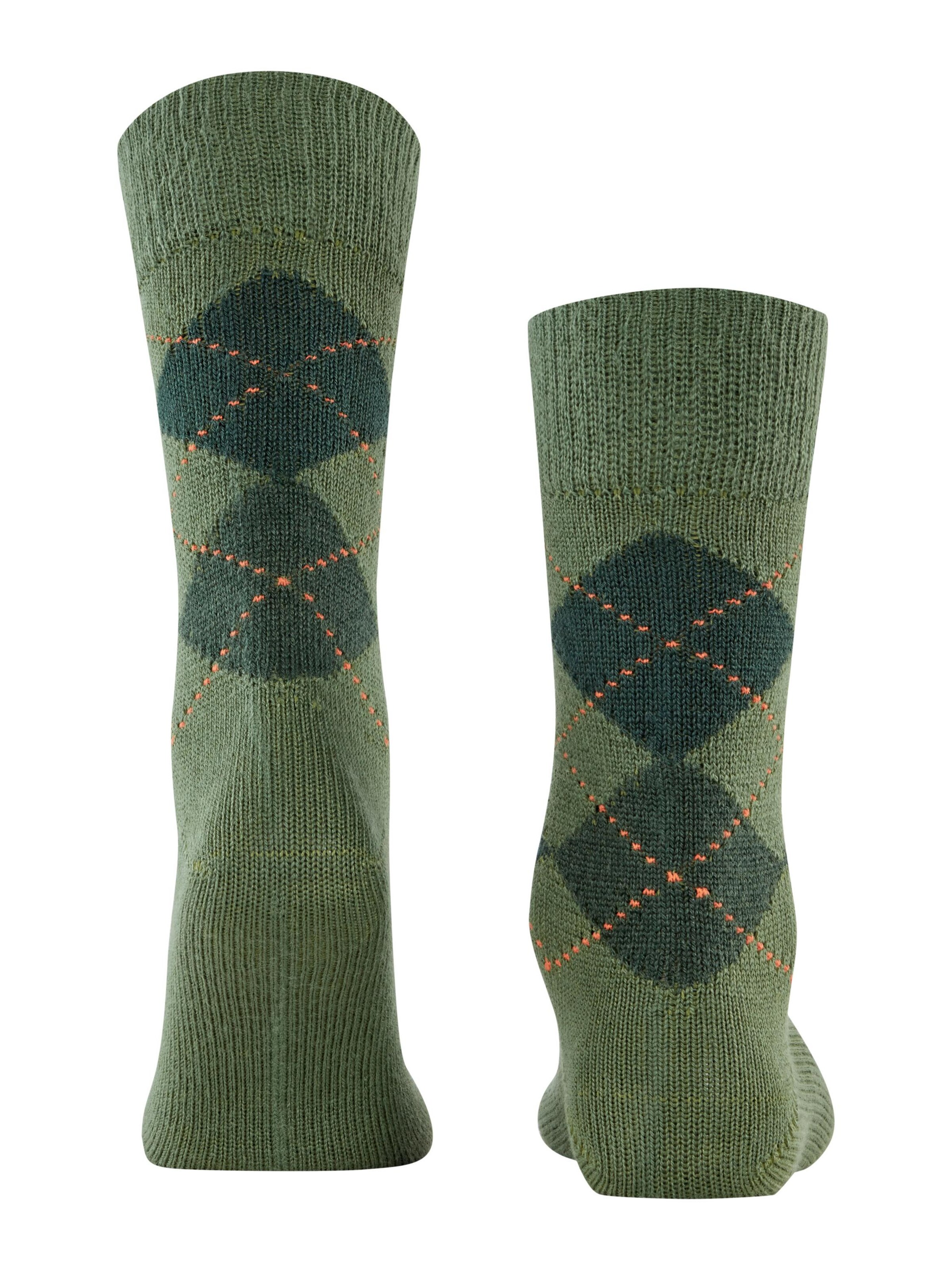 BURLINGTON Socks 'Preston' in Green