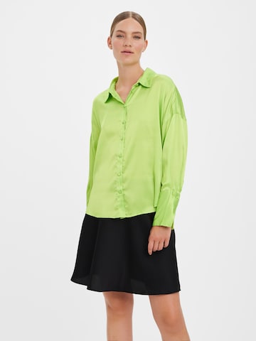 VERO MODA Bluse 'Christina' in Grün: predná strana