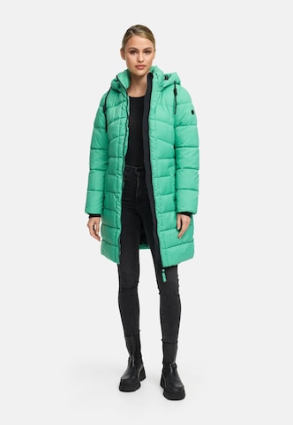 MARIKOO Winter coat 'Kaltnäschen 16' in Green