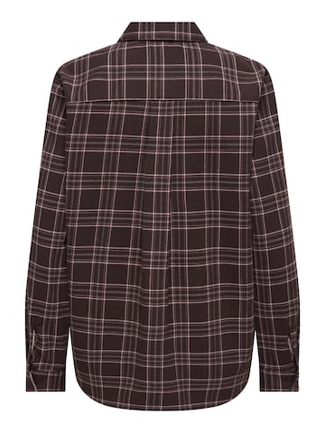 ONLY Bluse 'ONLWREN' i brun