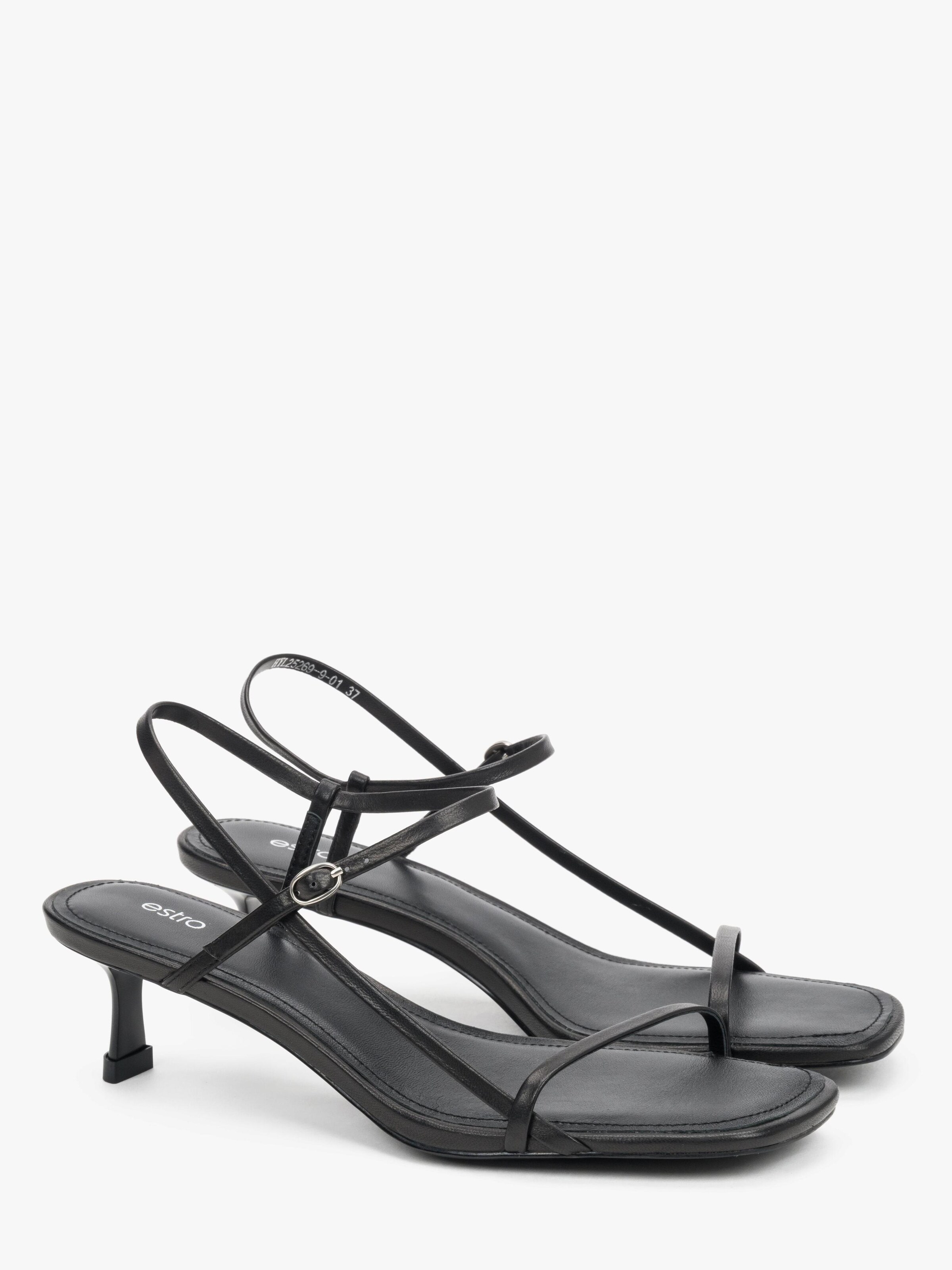 Estro Sandale '25269-9'‌‌‌‌‌‌ in Schwarz