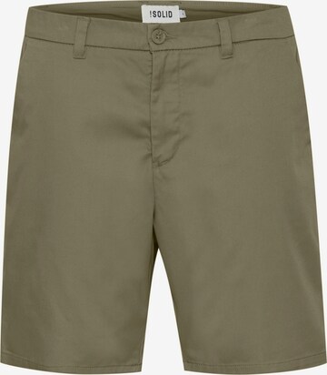 !Solid Regular Chino Pants 'Sdeldric' in Green: front