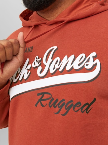 Jack & Jones Plus Sweatshirt in Orange