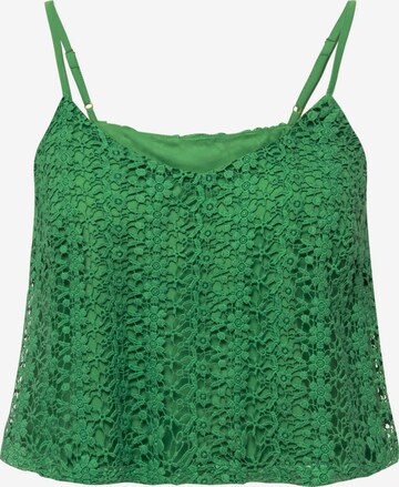 Studio Untold Blouse in Groen: voorkant