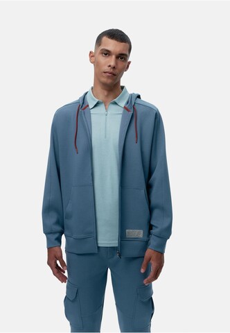 Born Living Yoga Sweatvest 'Biafra' in Blauw