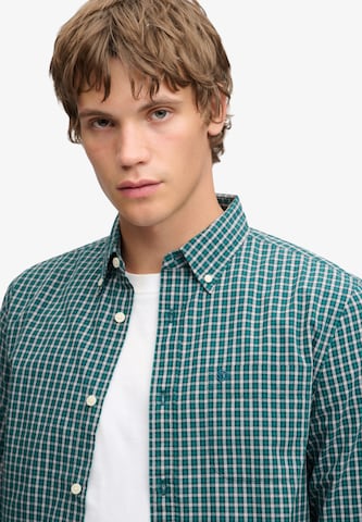 Superdry & Co Comfort fit Overhemd in Groen