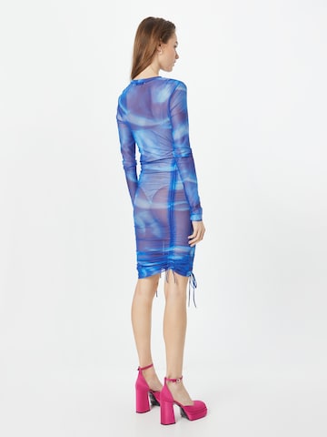 Oval Square Dress 'Space' in Blue