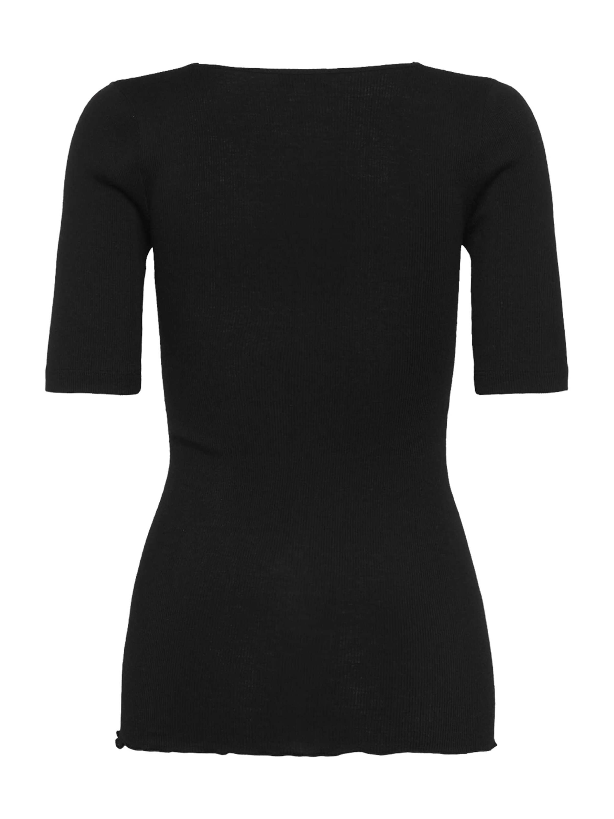 rosemunde T-Shirt 'RWBernadine' in Schwarz