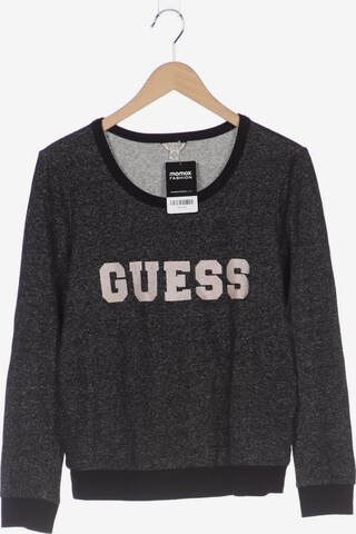 GUESS Sweatshirt & Zip-Up Hoodie in M in Black: front