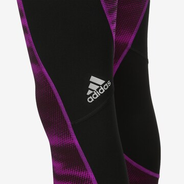 Skinny Pantaloni sport de la ADIDAS PERFORMANCE pe roz