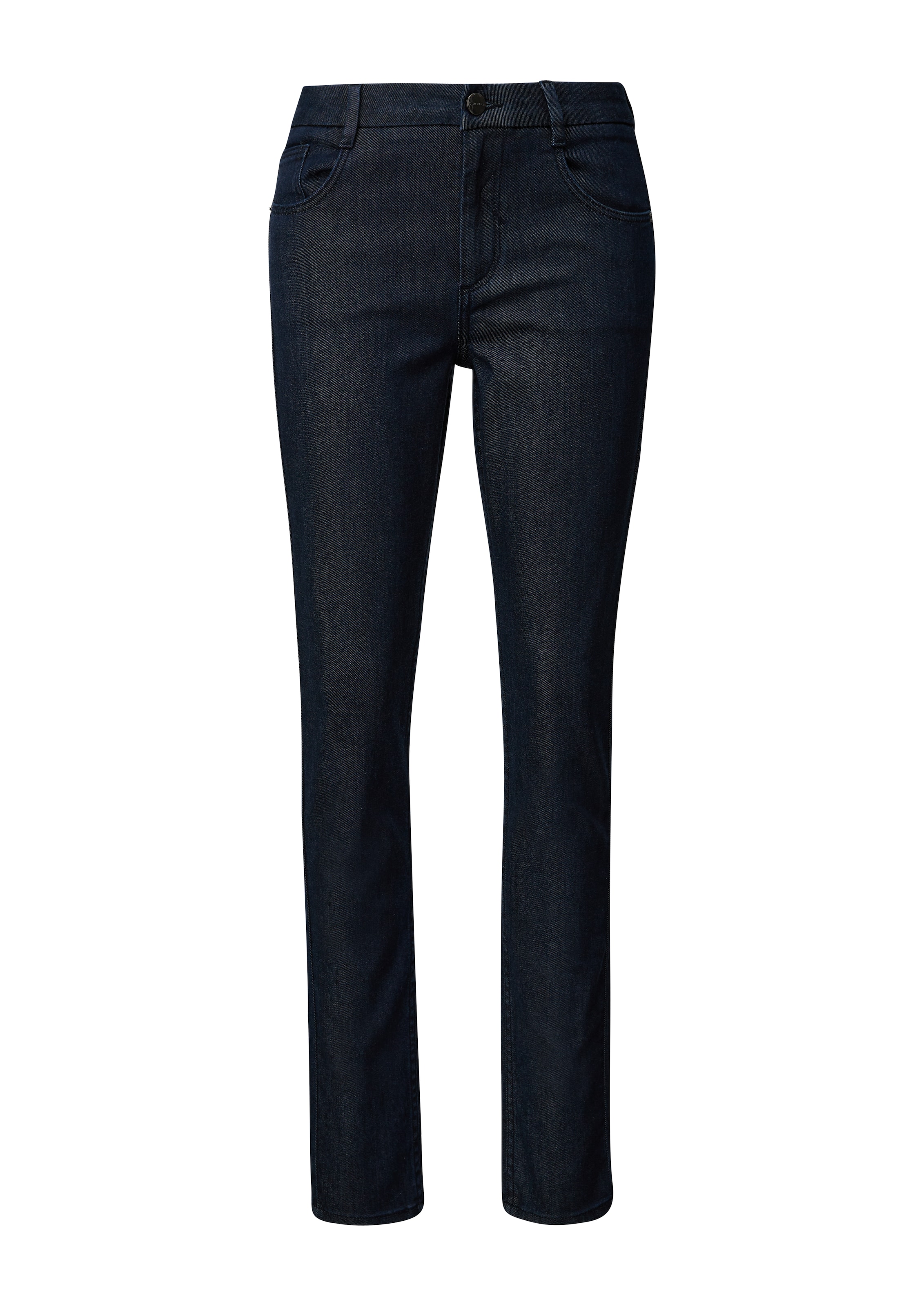 COMMA Slimfit Jeans in Blauw: voorkant