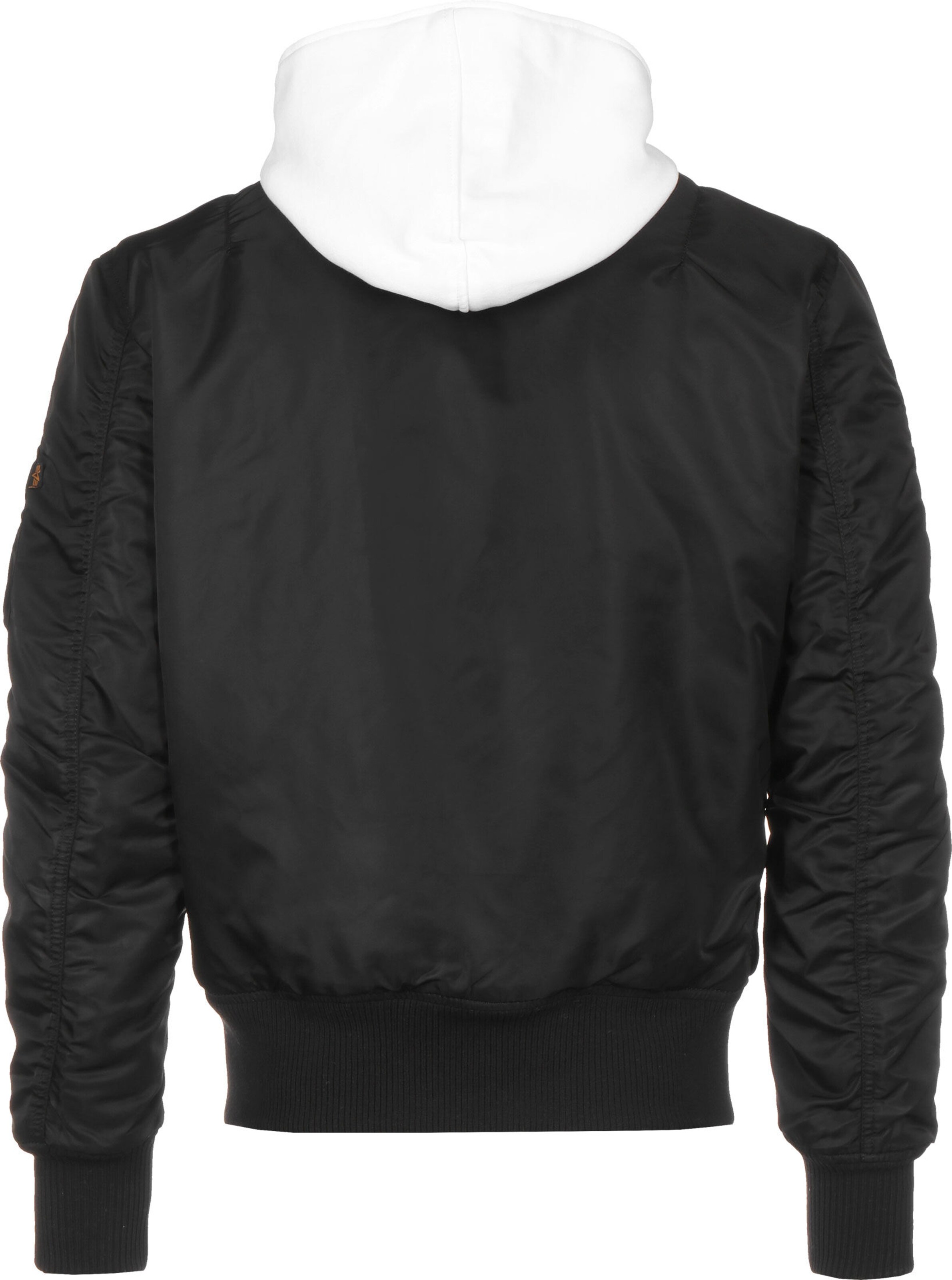 ALPHA INDUSTRIES Overgangsjakke i sort