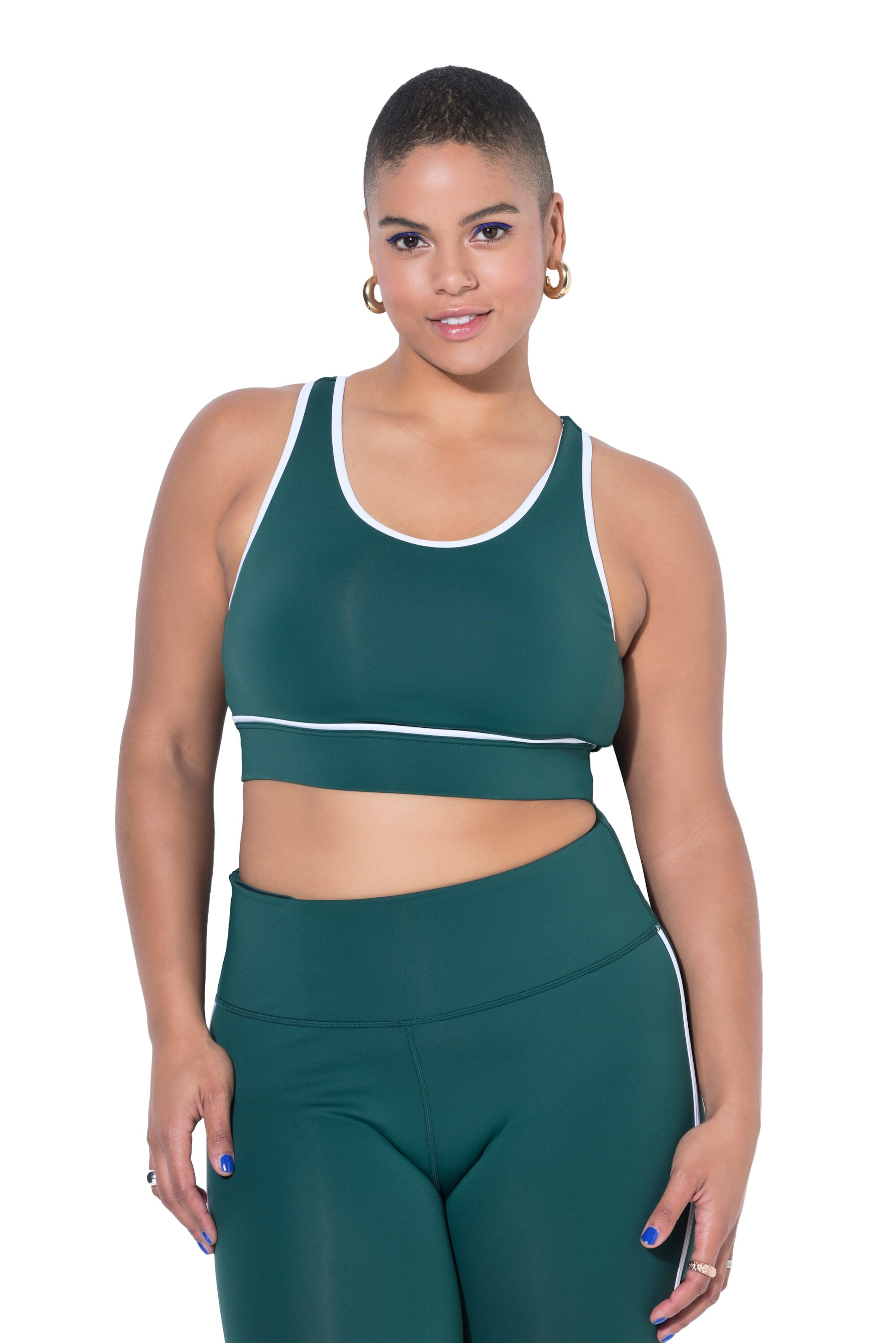 Studio Untold Bustier BH in Groen: voorkant