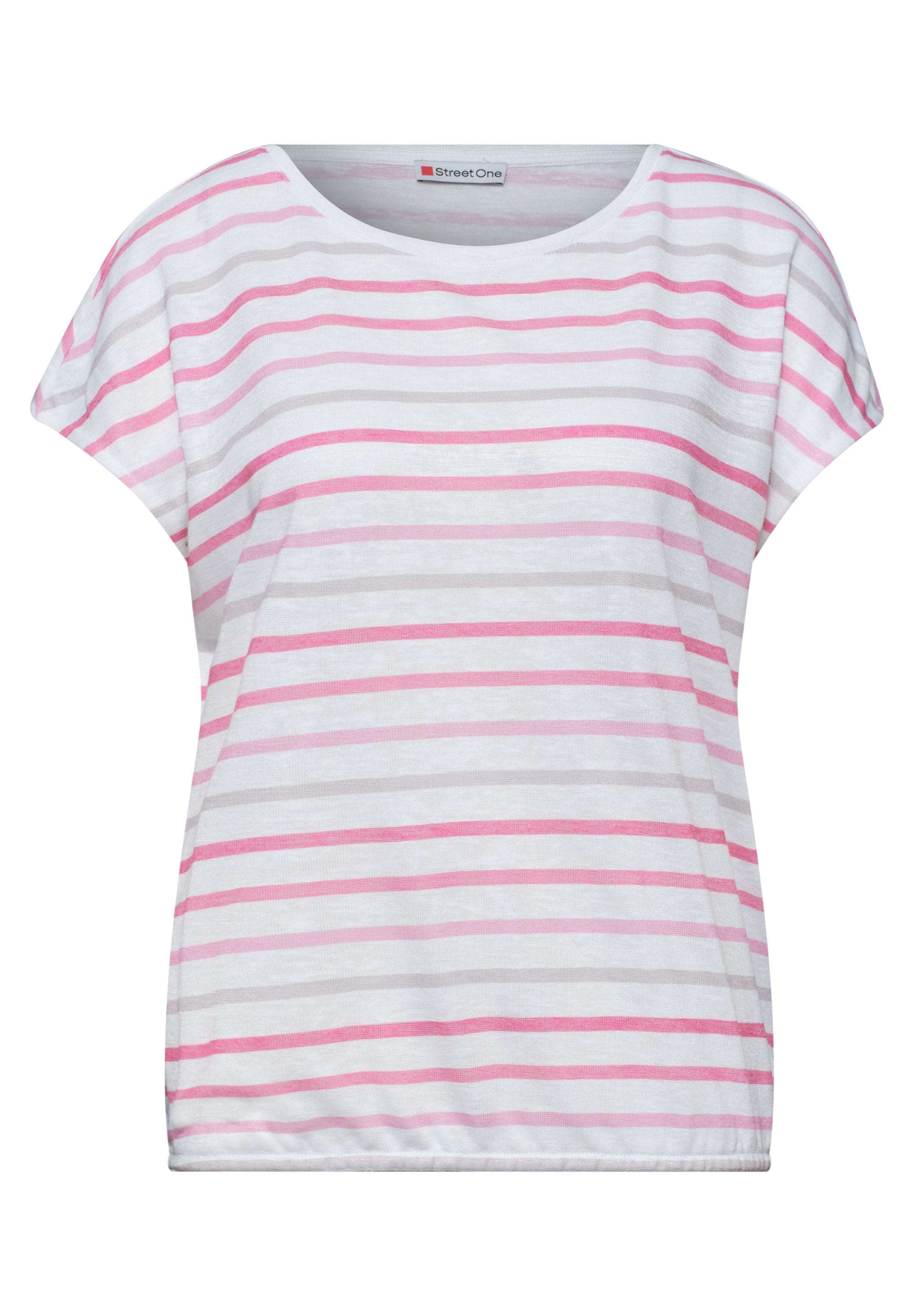 STREET ONE Shirt in White: front