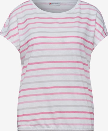 STREET ONE Shirt in White: front