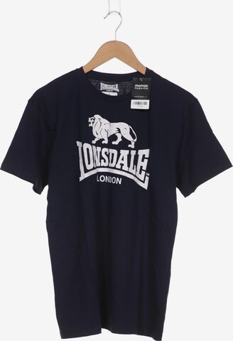 LONSDALE Shirt in L in Blue: front