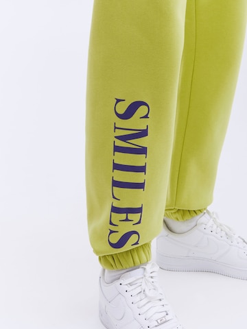 Smiles Tapered Pants 'Jarno' in Green