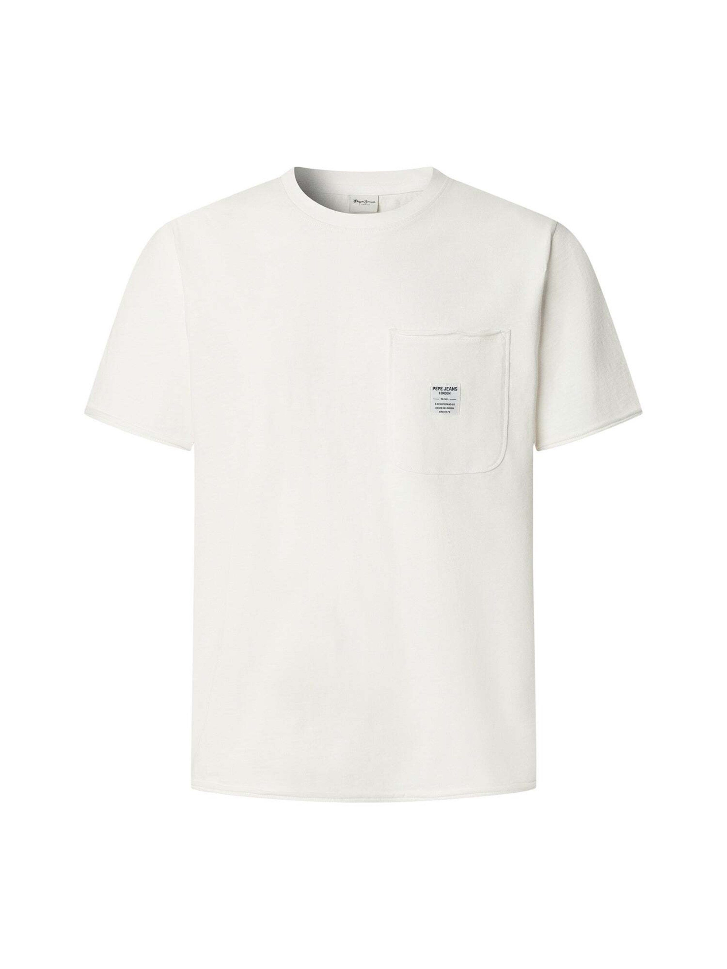 T-Shirt 'SUNDAY' Pepe Jeans en blanc : devant