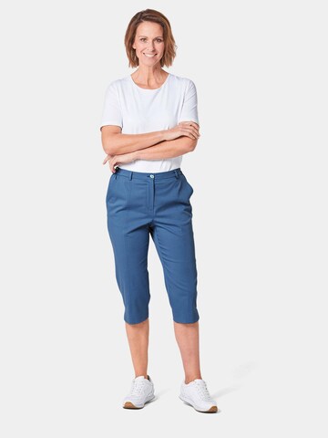 Regular Pantalon Goldner en bleu