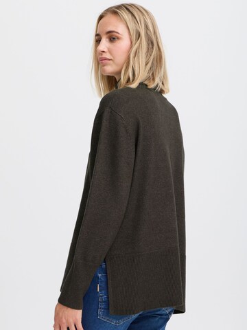 PULZ Jeans Sweater 'Steffi' in Brown