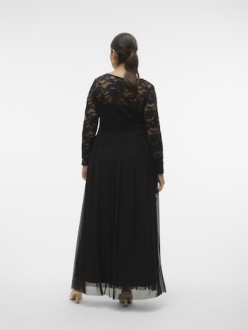 Vero Moda Curve Abendkleid 'ABIGAIL' in Schwarz