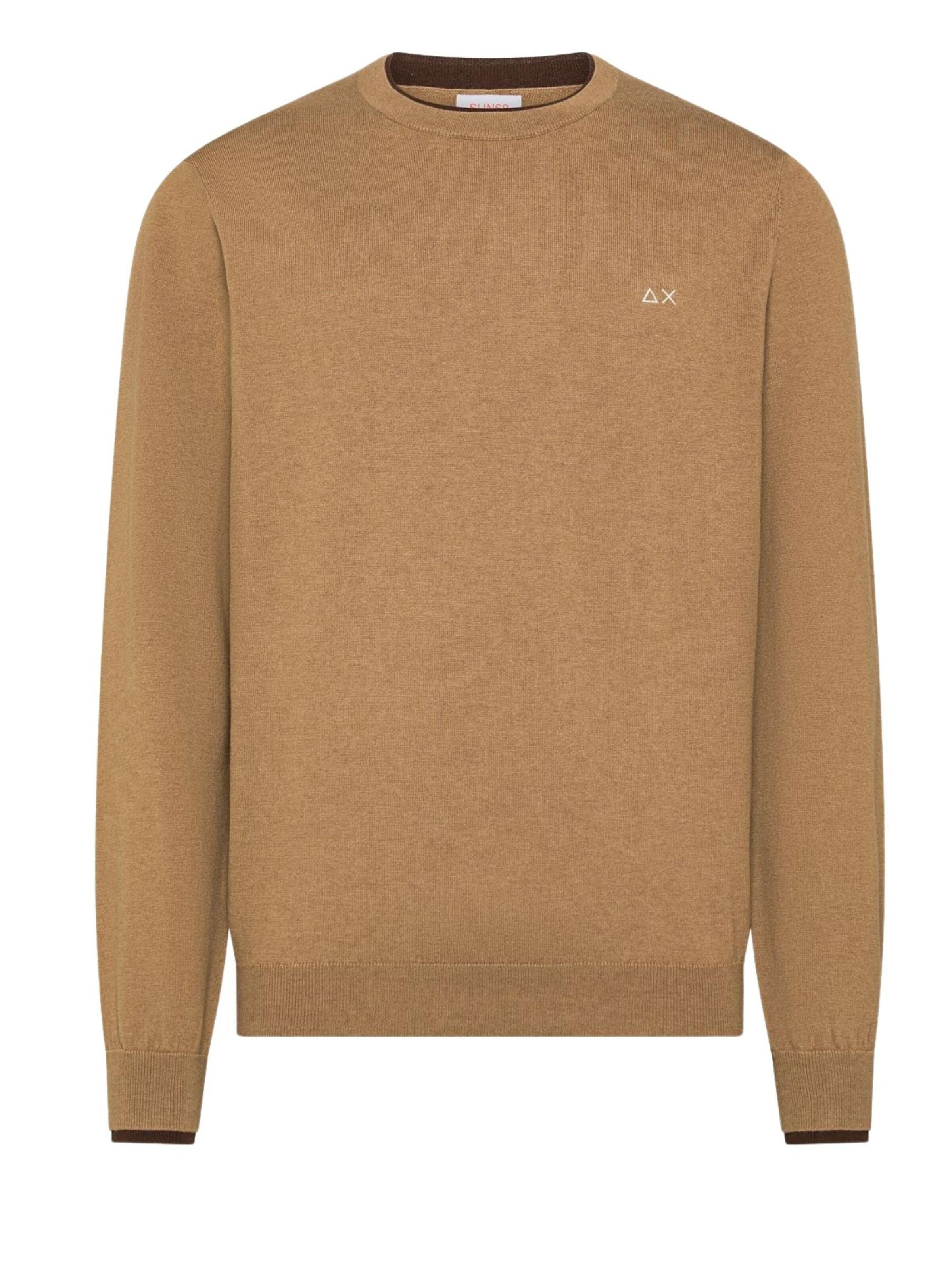 SUN68 Sweater 'Maglieria K46159' in Beige: front