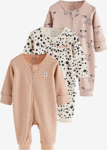 Pigiama di Next in beige: frontale