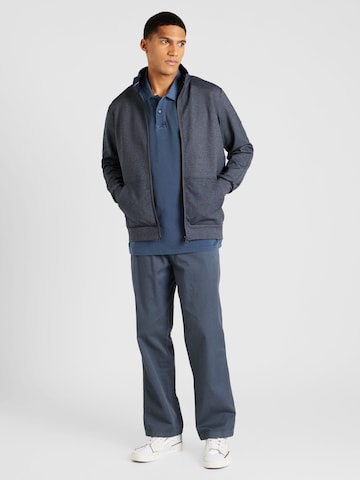 Gabbiano Zip-Up Hoodie in Blue