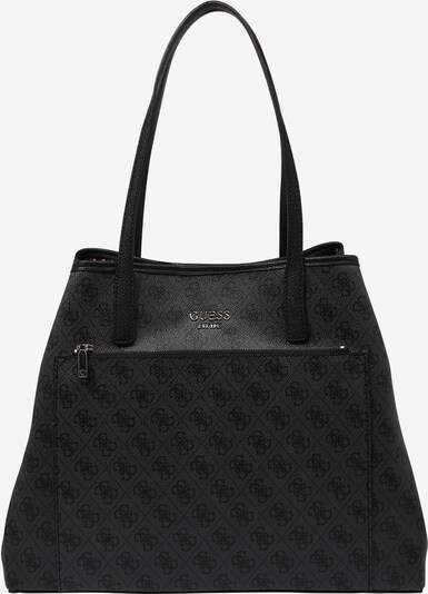 GUESS Shopper torba 'VIKKY' u tamo siva / crna, Pregled proizvoda