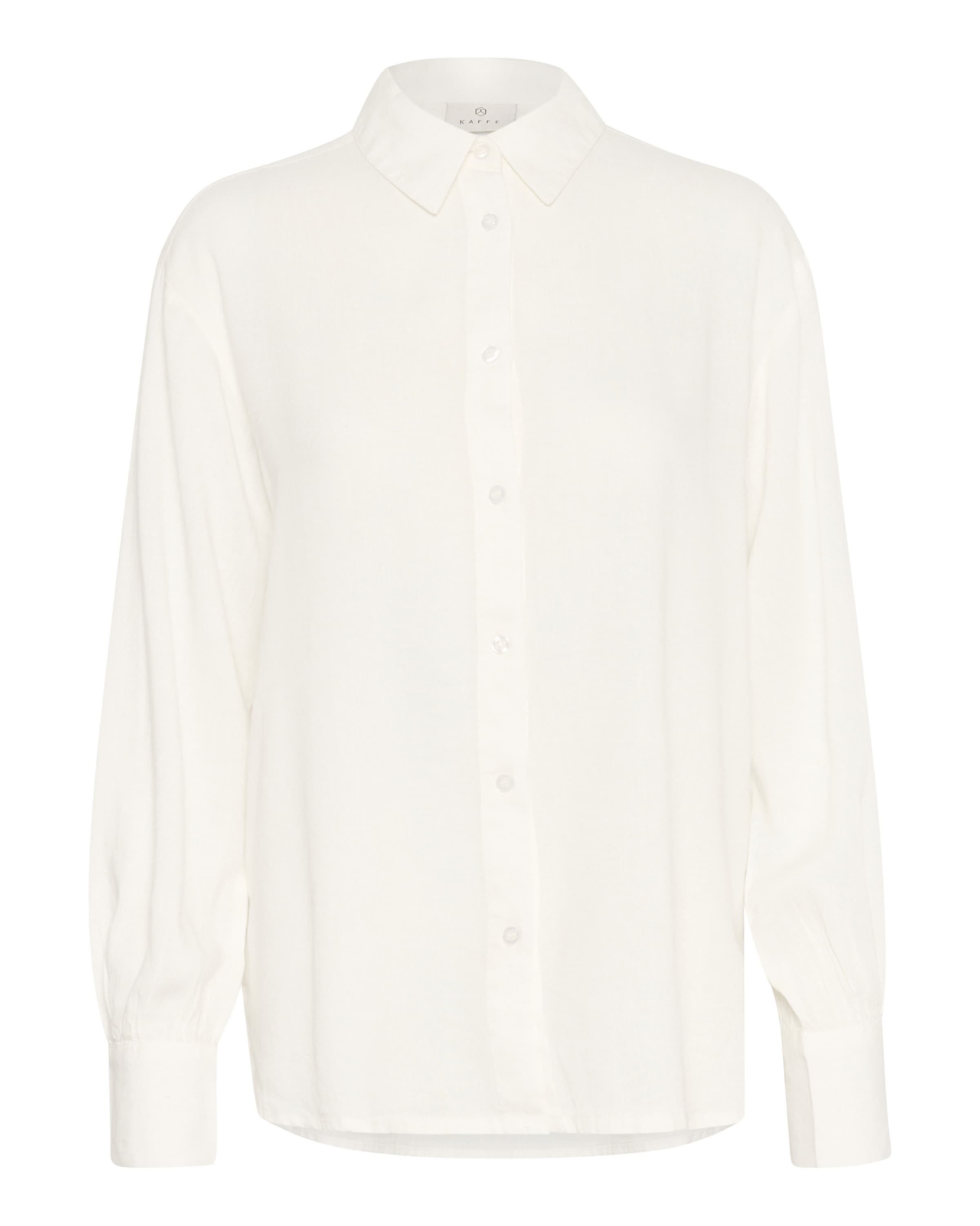 Camicia da donna Kaffe di colore bianco, Visualizzazione prodotti