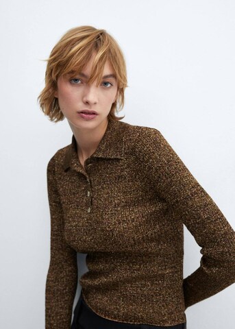 Pull-over 'Vibrac' MANGO en marron