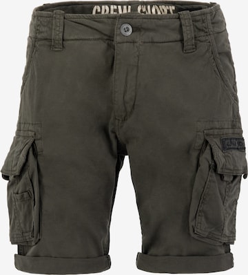 Pantalon cargo ALPHA INDUSTRIES en gris : devant