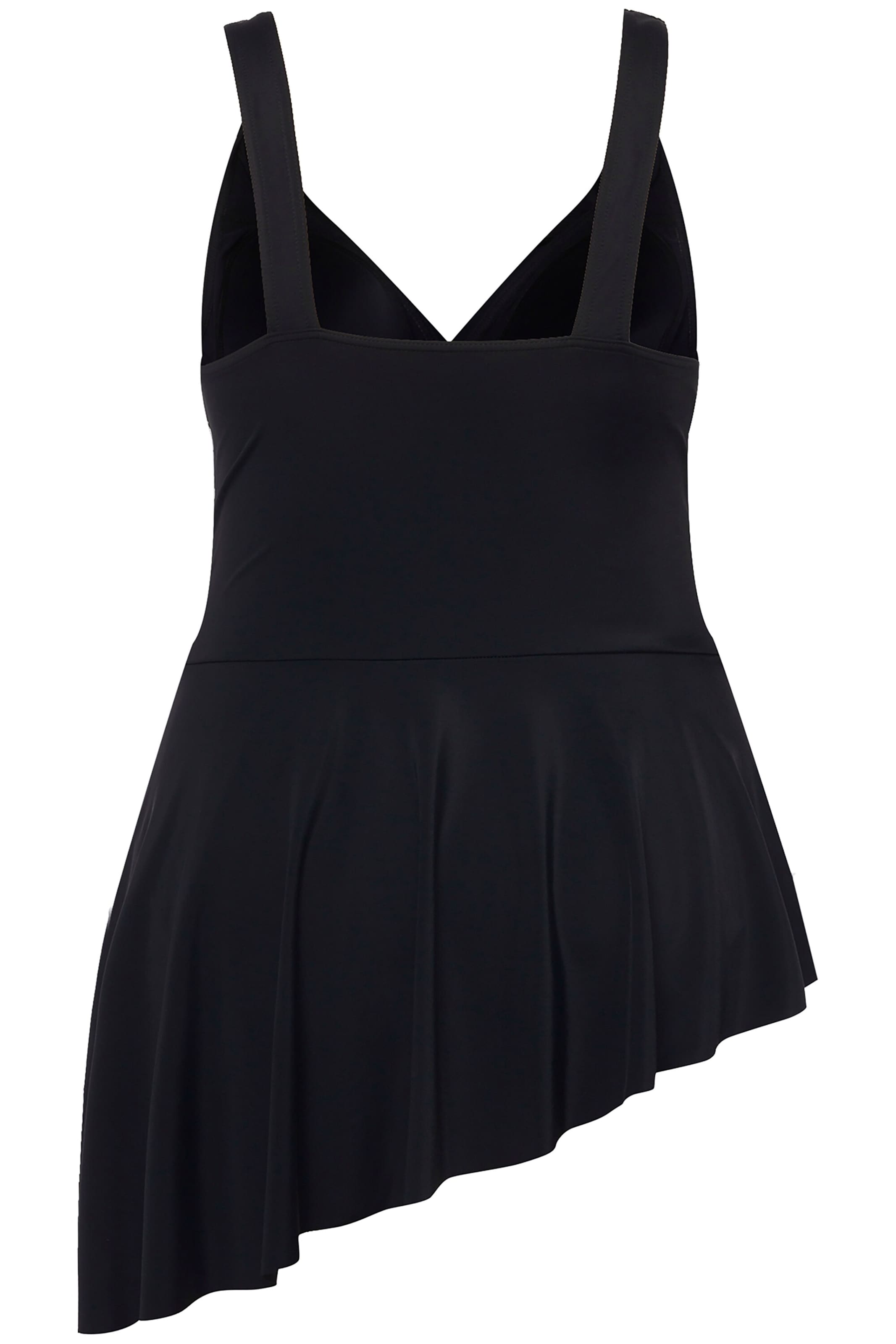 Ulla Popken Bralette Tankini in Black