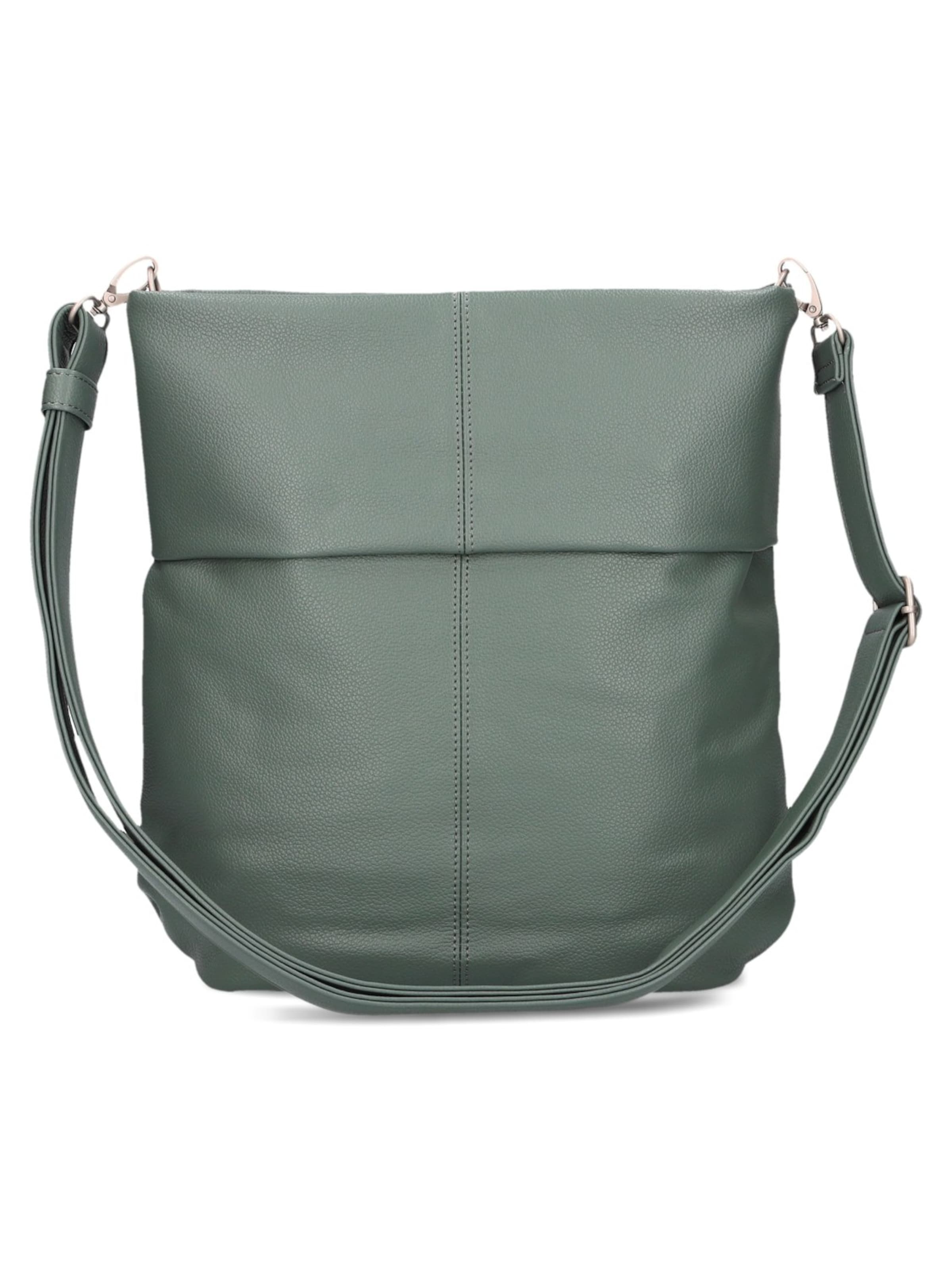 ZWEI - Bolso de hombro 'MADEMOISELLE.M M12' en verde