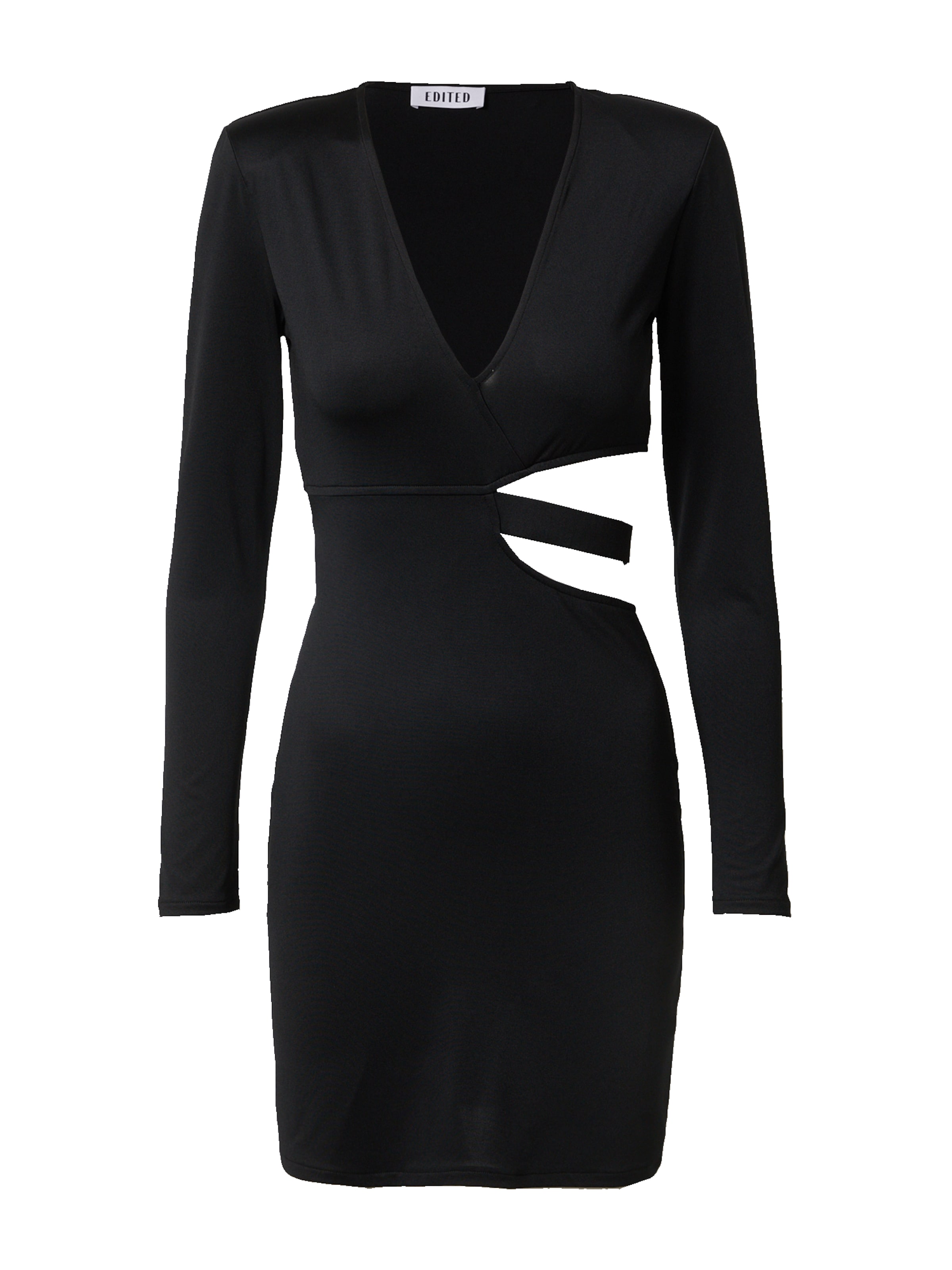 EDITED Kleid 'Grit' in Schwarz: Vorderseite