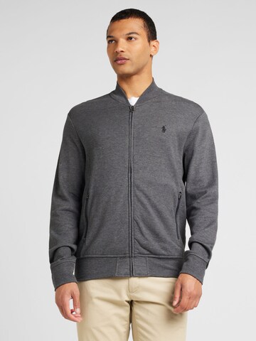 Polo Ralph Lauren Sweatvest in Grijs: voorkant