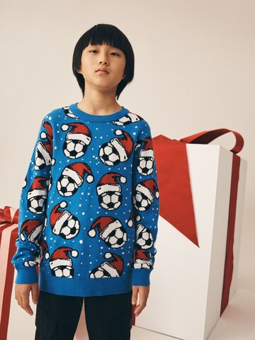 Next Sweater in Blue: front