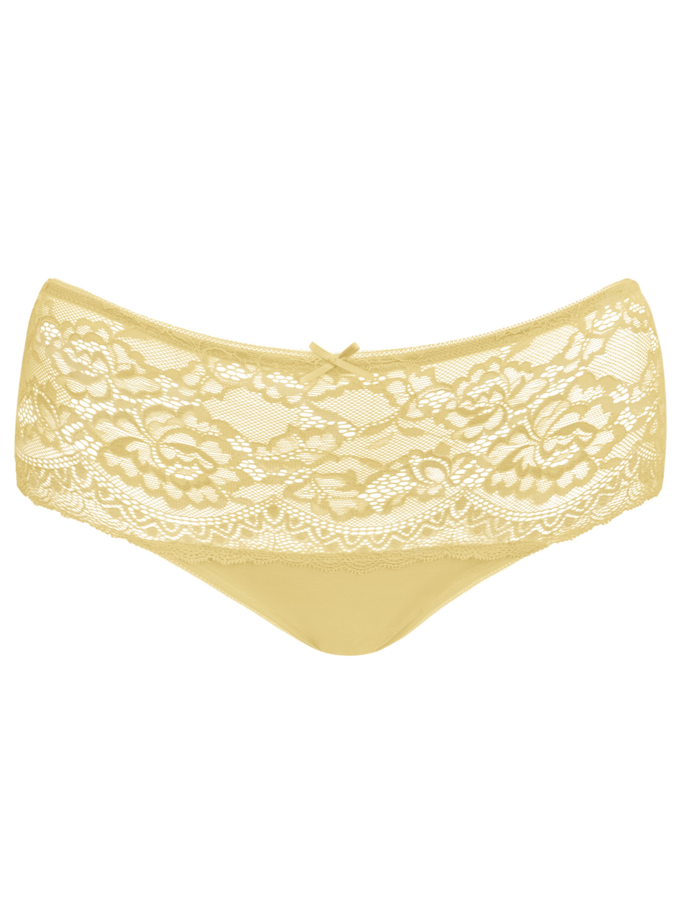 SugarShape Boyshorts in Yellow: front